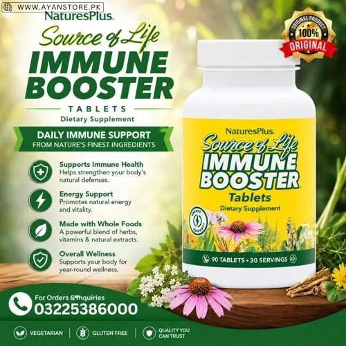 NaturesPlus Source of Life Immune Booster Tablets in Pakistan