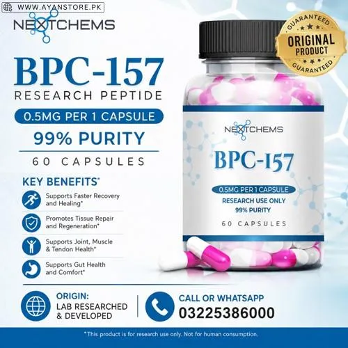 Nextchems Brand Bpc-157 Capsules in Pakistan