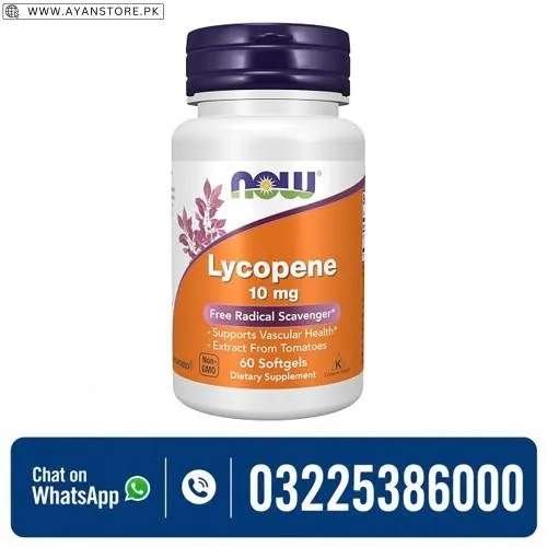 NOW Foods Lycopene 10 mg Softgels in Pakistan
