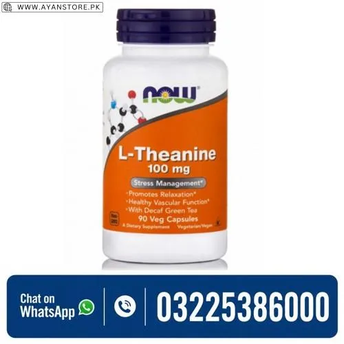 Now L-theanine 100Mg, 90 Ct in Pakistan