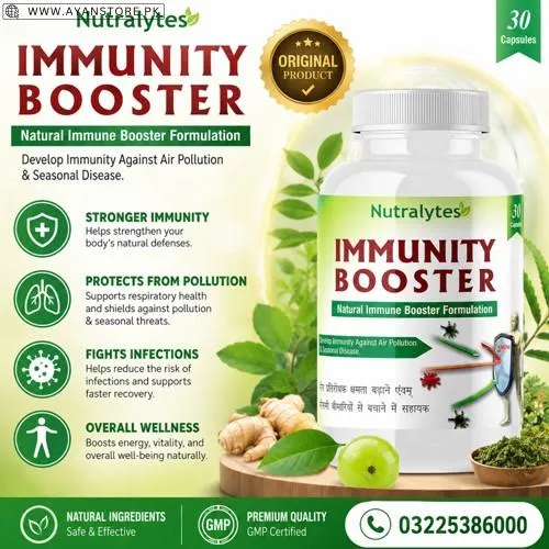 Nutralytes Immunity Booster Capsules in Pakistan