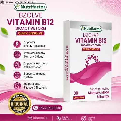 Nutrifactor Bzolve Vitamin B12 in Pakistan