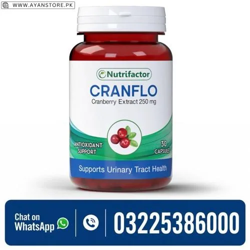 Nutrifactor Cranflo Cranberry Extract Capsules in Pakistan
