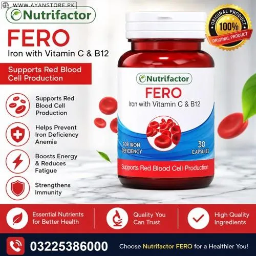 Nutrifactor Fero Iron Capsules in Pakistan