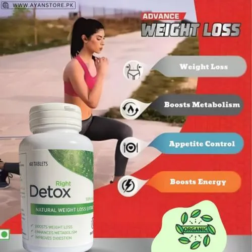 Nutright Right Detox Weight Loss Tablets