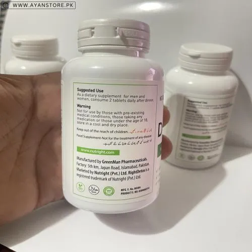 Nutright Right Detox Weight Loss Tablets