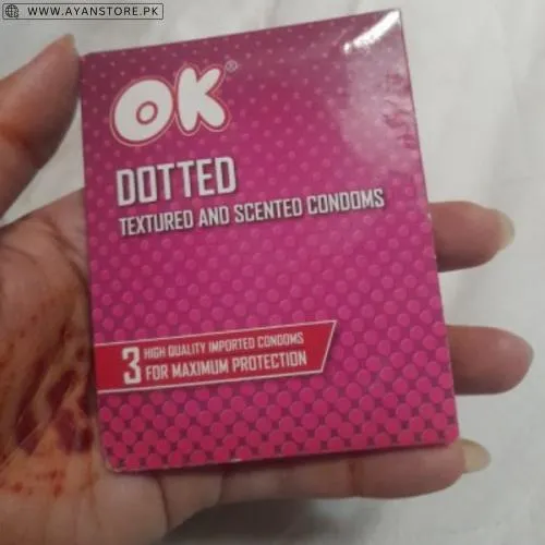 Ok Dotted Condom In Pakistan