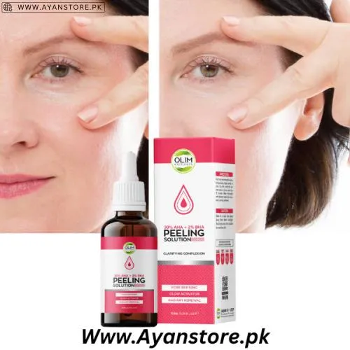 Olim Naturals 30% Aha Peeling Solution Serum