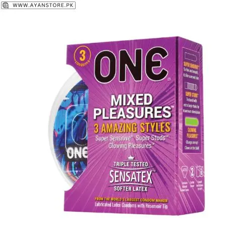 One Mixed Pleasure Condom