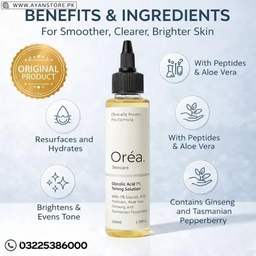 Oréa Glycolic Acid Toner in Pakistan