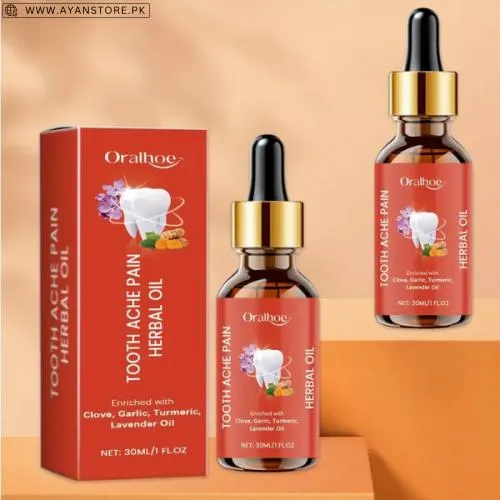Oralhoe Tooth Achepain Herbal Oil Oralhoe Tooth Achepain Herbal Oil