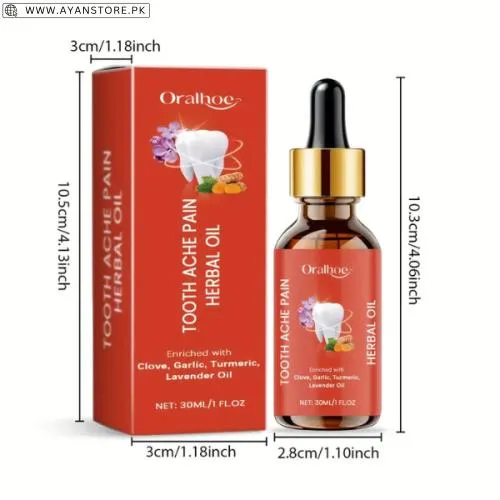 Oralhoe Tooth Achepain Herbal Oil Oralhoe Tooth Achepain Herbal Oil