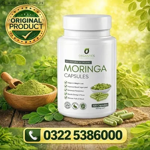 Organitics Moringa Capsules in Pakistan