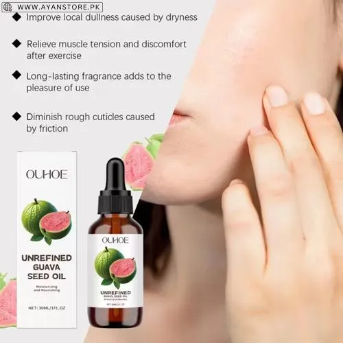 Ouhoe Unrefined Guava Seed Oil Ouhoe Unrefined Guava Seed Oil