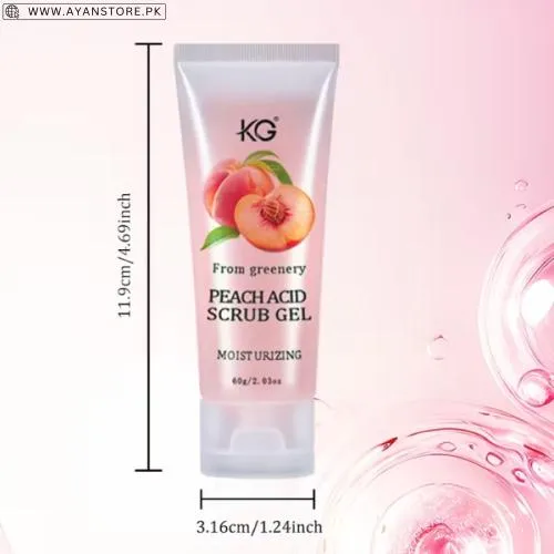 Peach Acid Scrub Gel