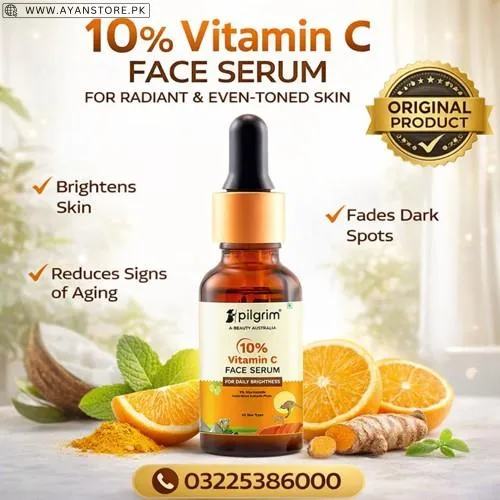 Pilgrim a-beauty Australia 10% Vitamin C Face Serum in Pakistan