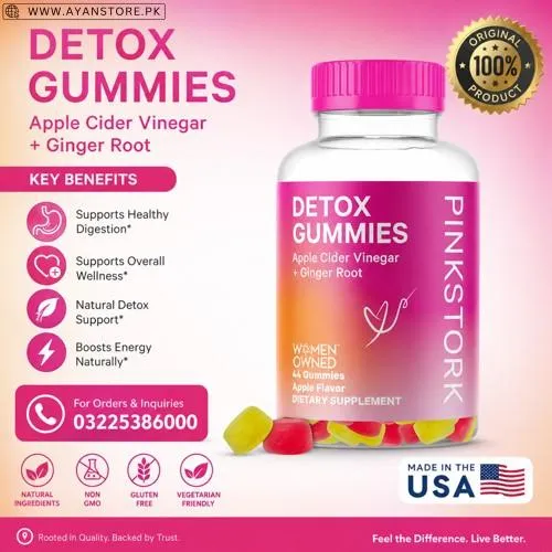 Pink Stork Detox Gummies in Pakistan