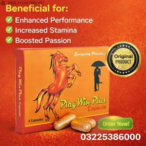 Play Win Plus Capsules in Pakistan
