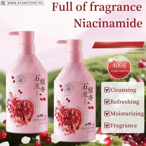 Pomegranate Niacinamide Sea Salt Scrub Pomegranate Niacinamide Sea Salt Scrub