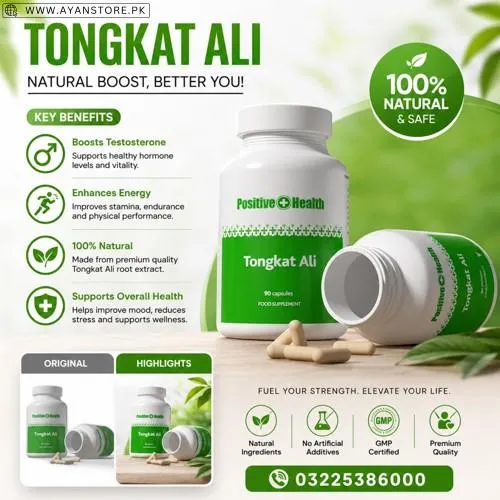 Positive Health Tongkat Ali Capsules in Pakistan