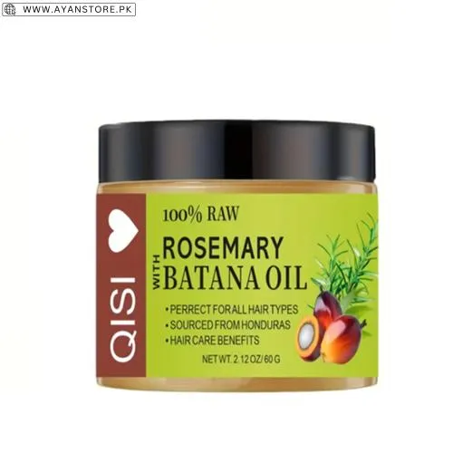 Qisi 100% Raw Rosemary Batana Oil