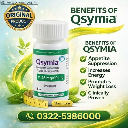 Qsymia 11.25 mg/69 mg Capsules in Pakistan
