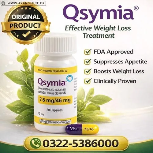Qsymia 7.5 mg/46 mg Capsules in Pakistan