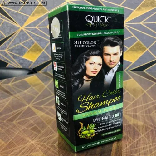 Quick Shine Hair Color Shampoo In Pakistan