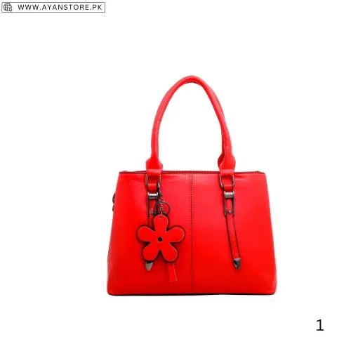 Red Formal  women Hand Bag