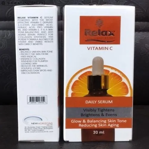 Relax Uk Vitamin C Face Serum