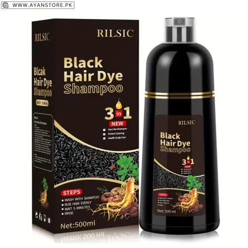 Rilsic Instant Dark Brown Hair Dye Shampoo