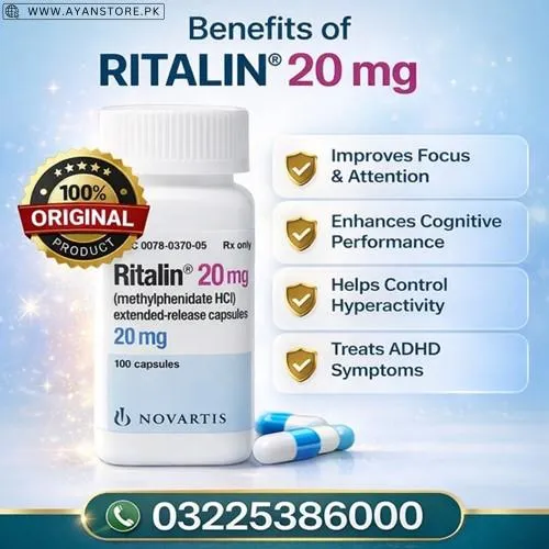 Ritalin 20mg Capsule in Pakistan