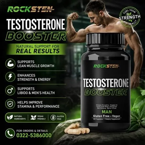RockSten Testosterone Booster Capsules in Pakistan