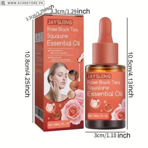 Rose Black Tea Plant Squalane Serum