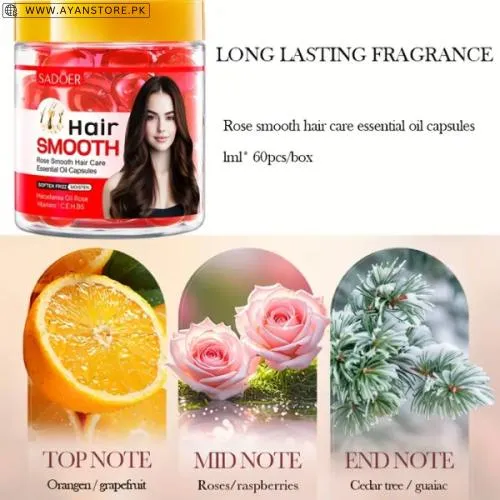 Rose Smooth Hair Care Essential Oil Rose Smooth Hair Care Essential Oil