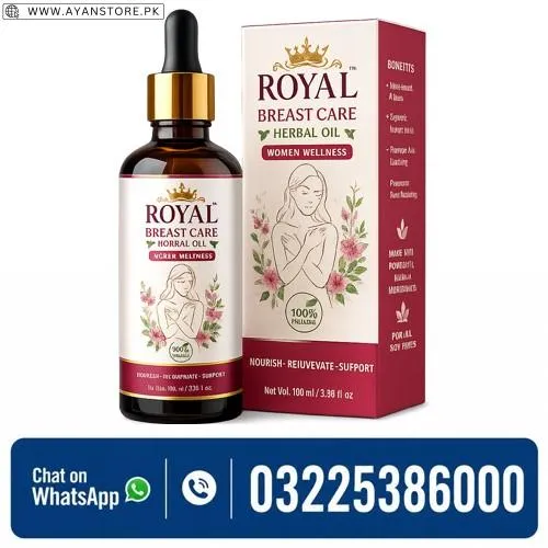 Royal Breast Care Herbal Oil in Pakistan