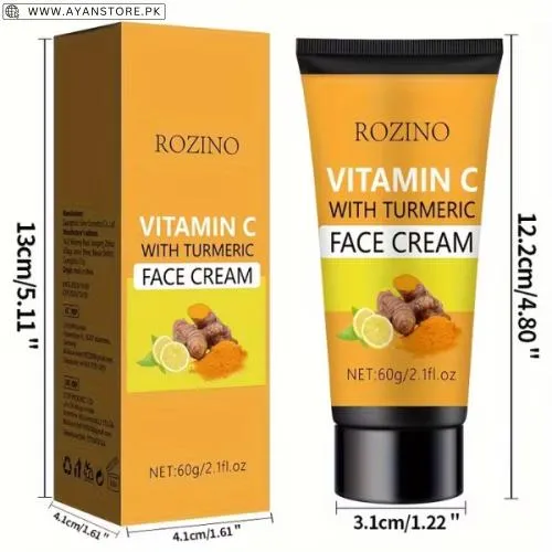 Rozino Vitamin C & Turmeric Face Cream