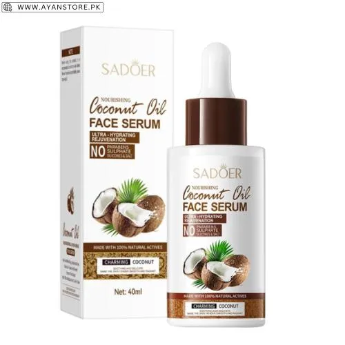 Sadoer Nourishing Coconut Oil Face Serum