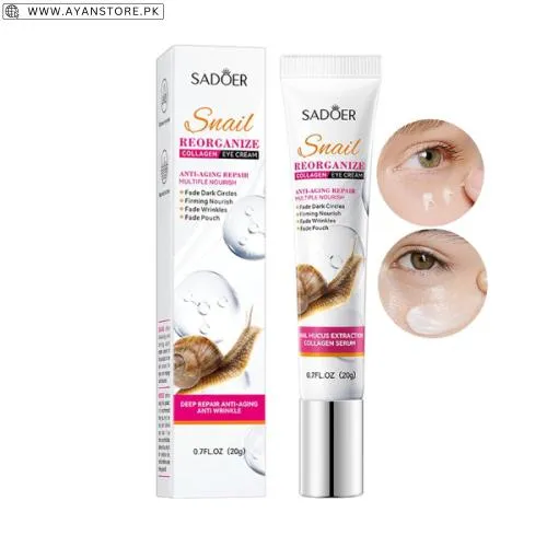 Sadoer Snail Collagen Eye Cream 
