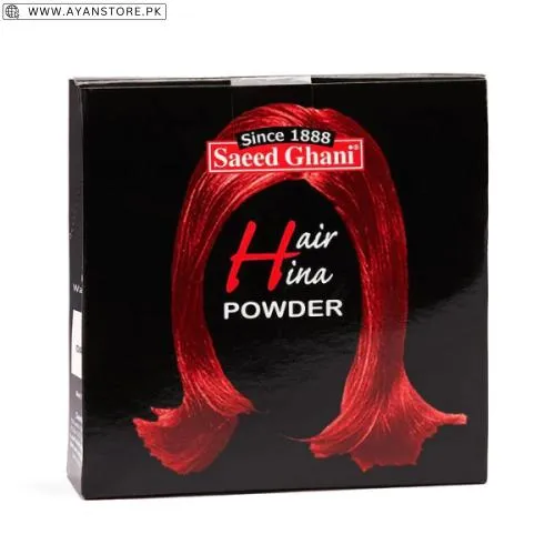 Saeed Ghani Hair Henna Powder Price In Pakistan