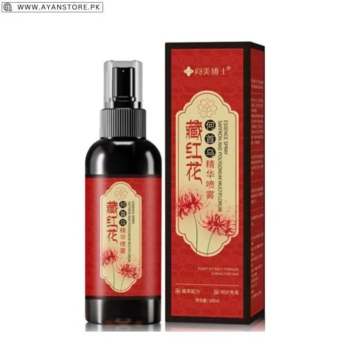 Saffron Hair Essence Spray With Polygonum Multiflorum