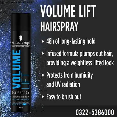 Schwarzkopf Volume Lift Hair Spray In Pakistan Schwarzkopf Volume Lift Hair Spray In Pakistan