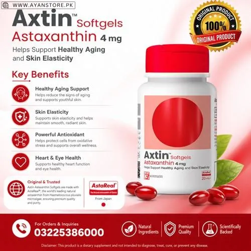 Scotmann's Axtin 4mg 20 Softgels in Pakistan