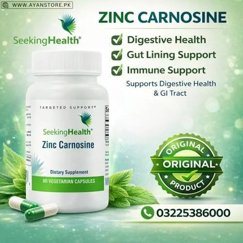 Seeking Health Zinc Carnosine in Pakistan