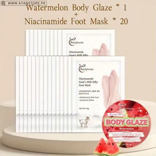 Sensitive Beige-friendly Hydrating Goat Milk Foot Mask