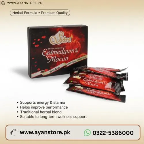 Sidra Epimedyumlu Macun in Pakistan