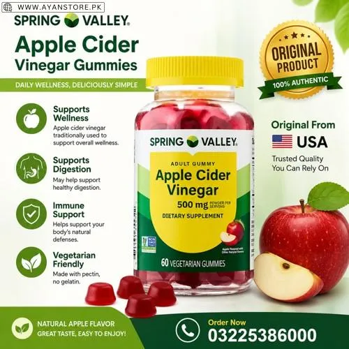 Spring Valley Apple Cider Vinegar Gummies in Pakistan