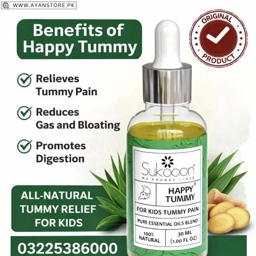 Sukoon Tummy Pain Oil in Pakistan