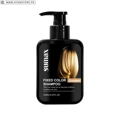 Sumax Fixed Color Golden Shampoo
