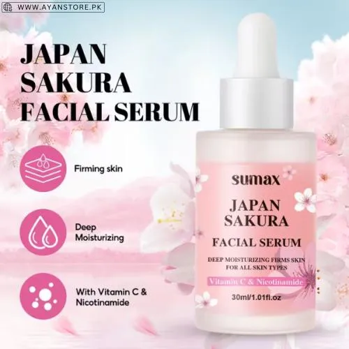 Sumax Japan Sakura Facial Serum